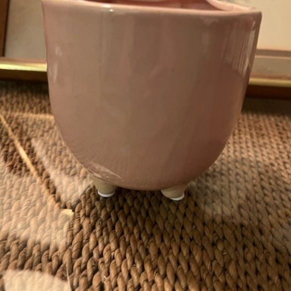 Abbott | Pink Pig on Legs Large Planter - Picture 2 of 4